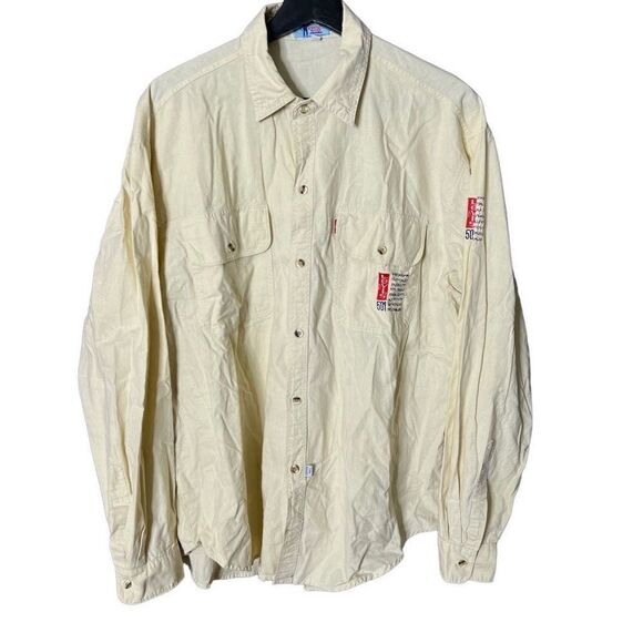 VTG Levi’s Western Wear Button Down 501 Shirt - Picture 1 of 7